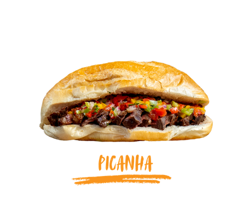 Picanha roll - chargrilled rump cap with vinaigrette